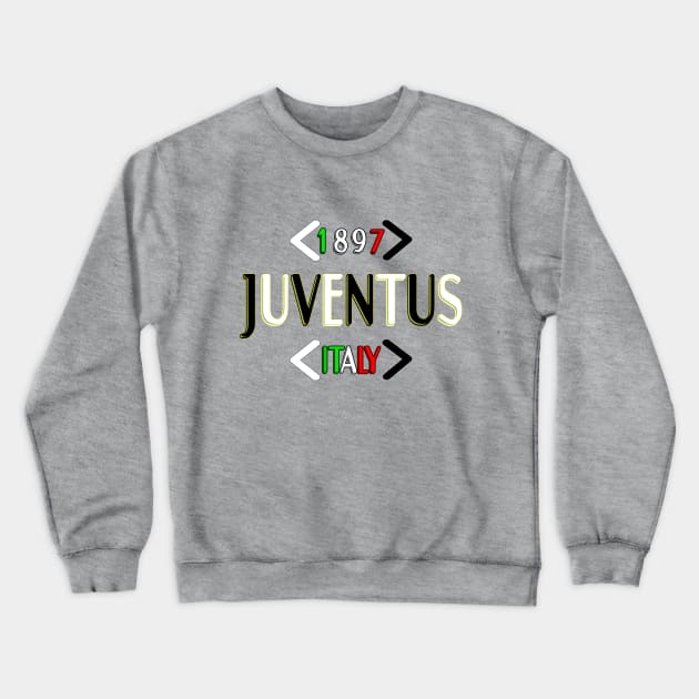 Juventus italy Classic Crewneck Sweatshirt by Medo Creations